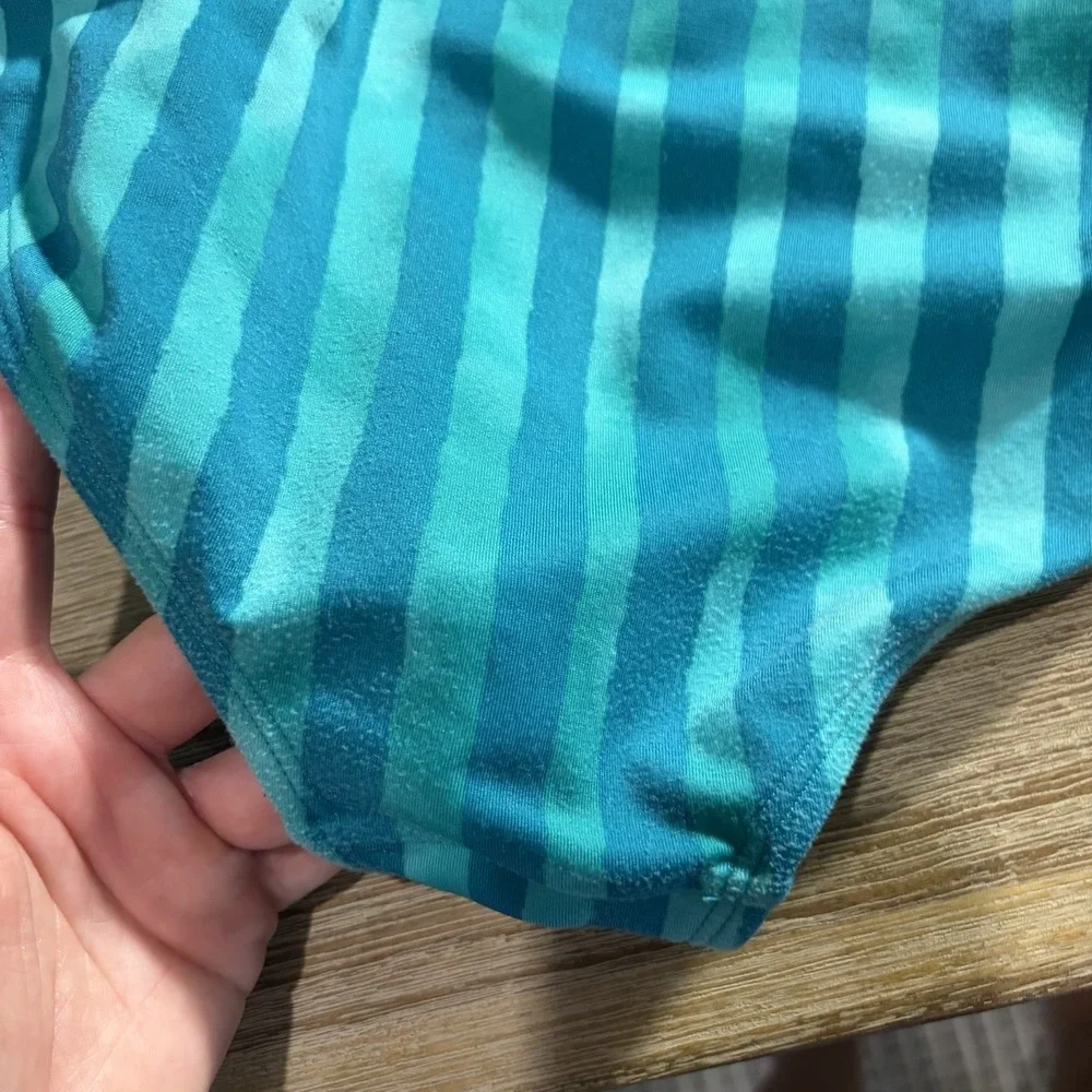Cat & Jack Women's Watermelon One-Shoulder Swimsuit Large 10/12